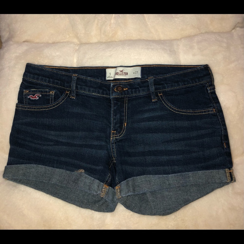 Hollister Jean Shirts | Low-Rise | Dark Wash